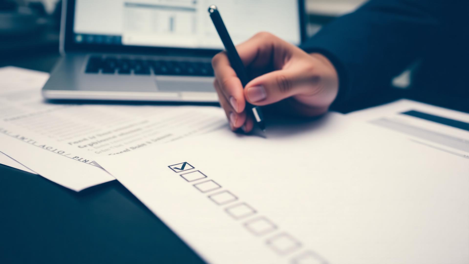 Business loan application checklist